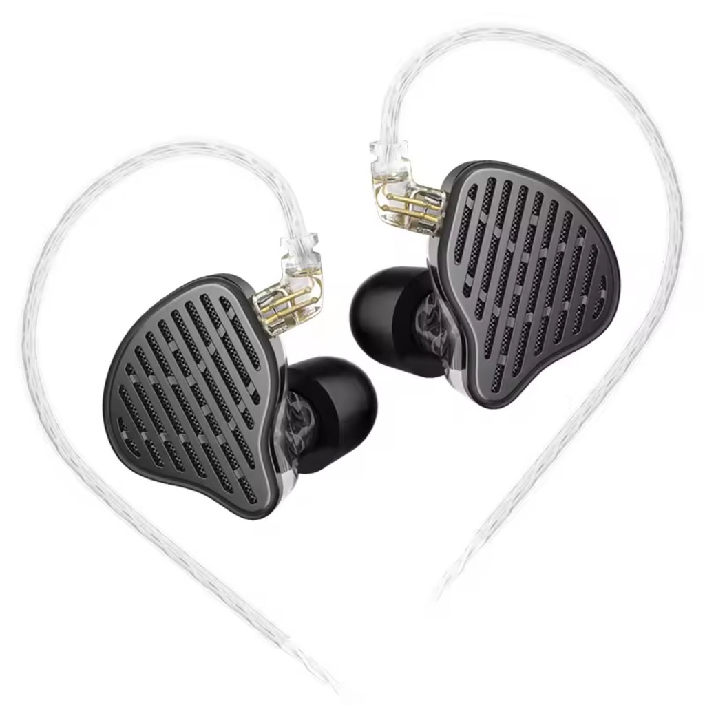 KZ x HBB PR2 – IEM planar magnético 13,2 mm (cable 2-pin 0,75 mm, jack 3,5 mm)
