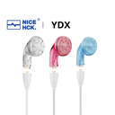 NICEHCK YDX — Earbuds “flathead” 14.8 mm (cable 2-pin, jack 3.5 mm).