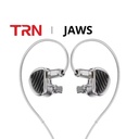 TRN JAWS — IEM híbrido tribrid (3 Dynamic Drivers + 4 Balanced Armatures + 1 Planar Driver) · conector 0,78 mm 2-pin · jack 3,5 mm SE.