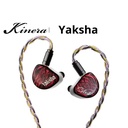 Kinera Celest Yaksha — IEM híbrido 2 DD + 1 BA + 1 Micro-Planar Driver · conector 0,78 mm 2-pin · plugs 3,5 mm / 4,4 mm.