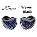 Kinera Celest Wyvern Black — IEM 1× dinámico 10 mm LCP (2-pin 0,78 mm · 3,5 mm) con mic en línea