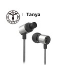TANCHJIM Tanya – IEM “bullet” con driver dinámico 7 mm (3,5 mm) · opción Tanya DSP con USB-C + DSP.
