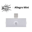 Kiwi Ears Allegro Mini: Dongle DAC/AMP Ultra Compacto | Audio Hi-Res 32-bit/384kHz | DSD128 | Chasis de Aleación de Aluminio | USB-C