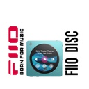 FiiO DISC: Reproductor Portátil Hi-Res Circular | Dual Flagship DAC | Salidas 4.4mm Balanceada & 3.5mm | Pantalla Táctil Redonda | Bluetooth 5.4 LDAC
